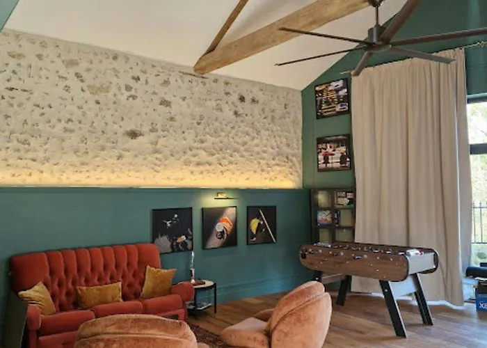 House And Playful Barn